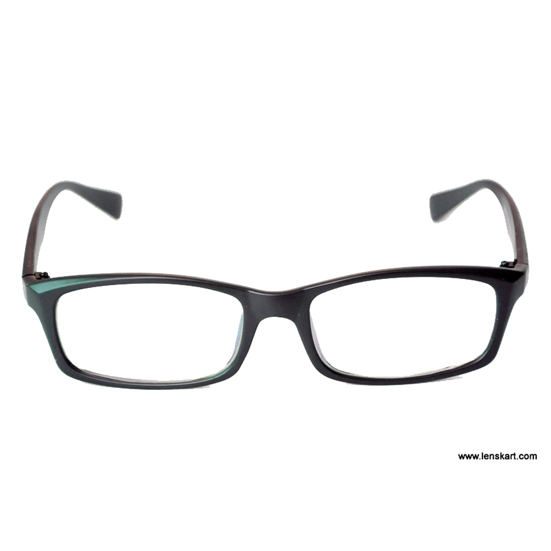 Jialedi   Black Full Rim Rectangle left side
