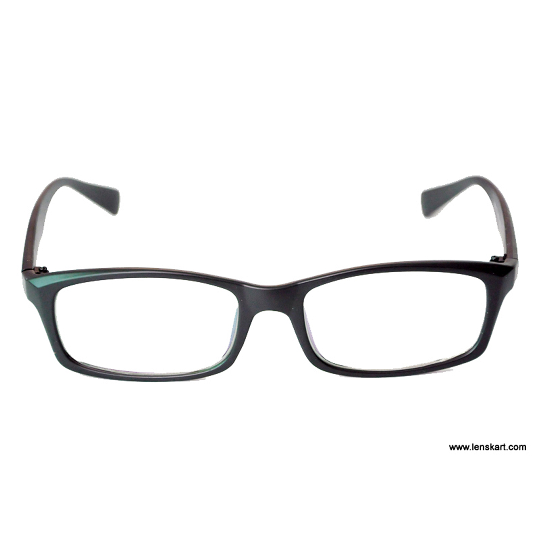 Jialedi   Black Full Rim Rectangle left side