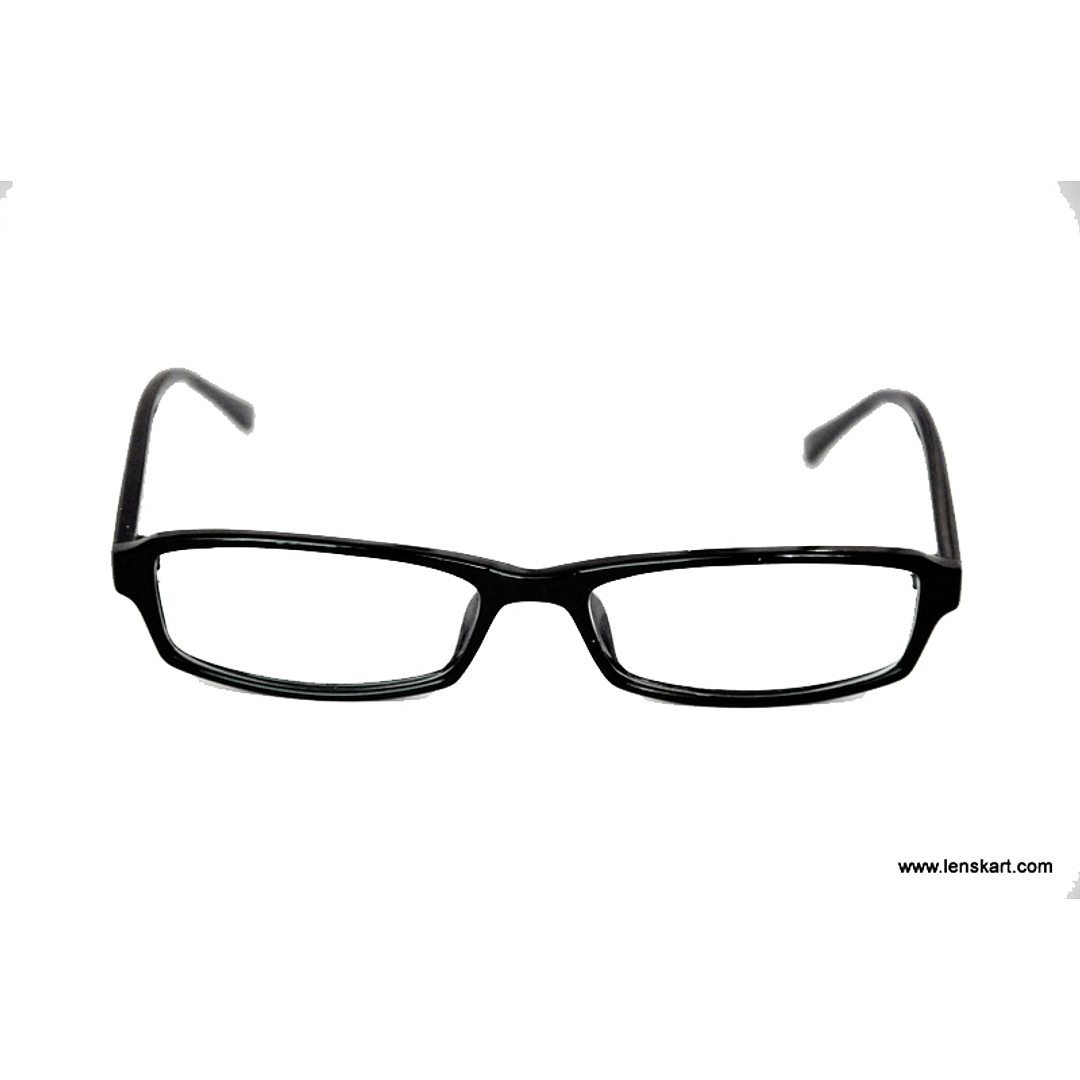 Lenskart Black Full Rim Rectangle left side