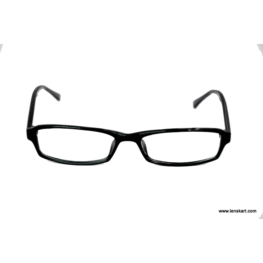 Lenskart Black Full Rim Rectangle left side