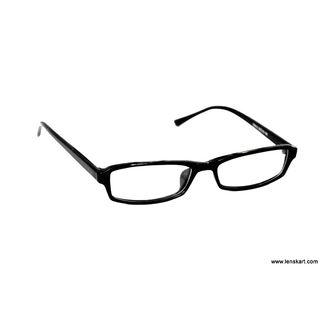 Lenskart Black Full Rim Rectangle left side