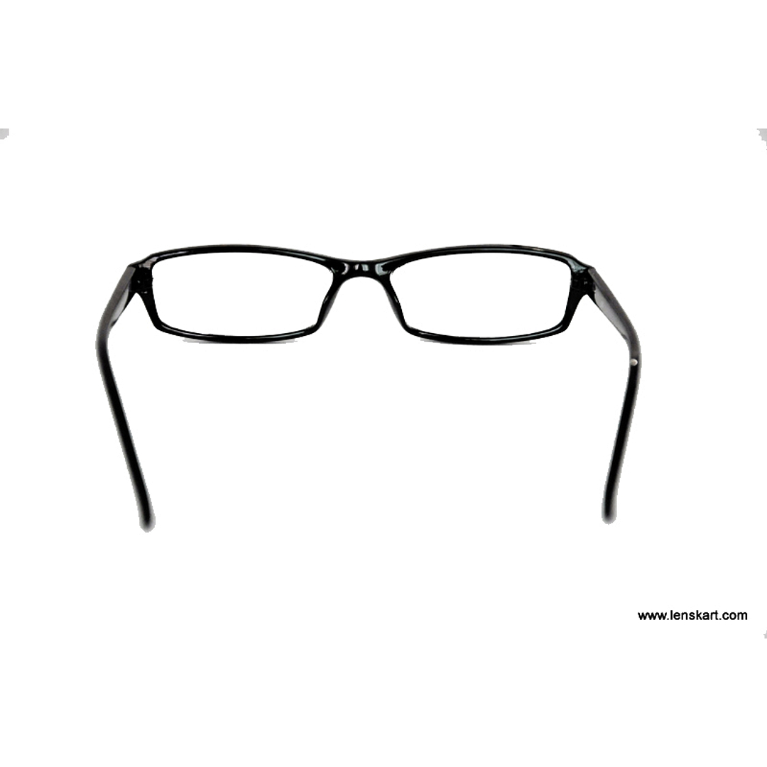 Lenskart Black Full Rim Rectangle left side