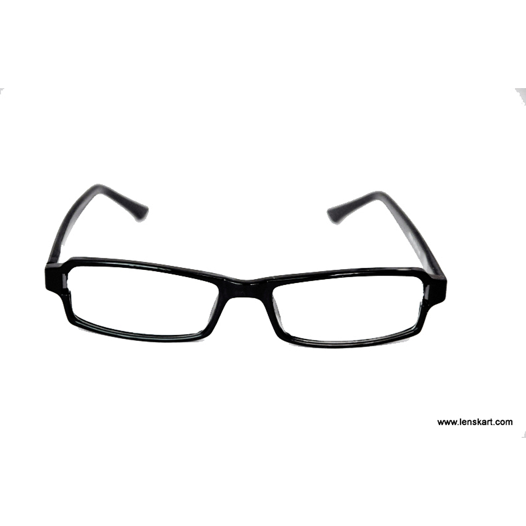 Lenskart Black Full Rim Rectangle left side