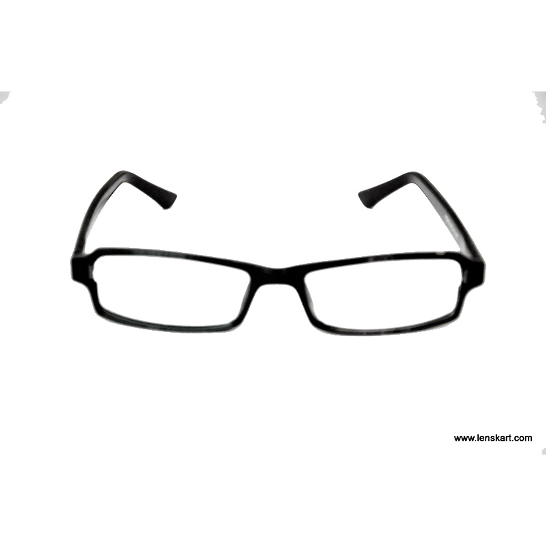 Lenskart Black Full Rim Rectangle left side