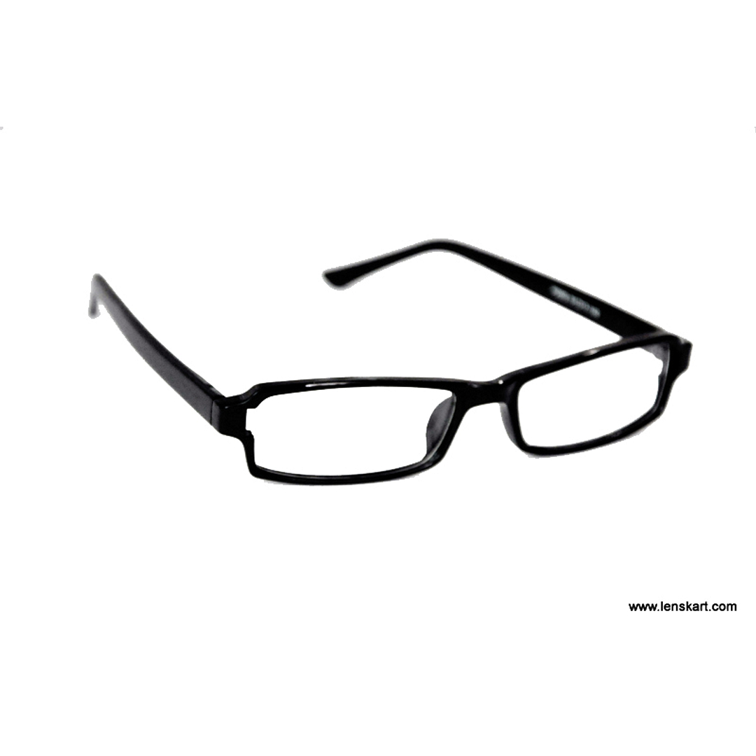 Lenskart Black Full Rim Rectangle left side