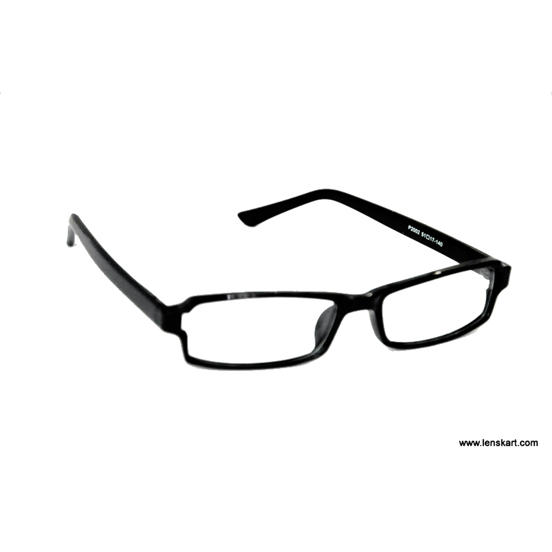 Lenskart Black Full Rim Rectangle left side