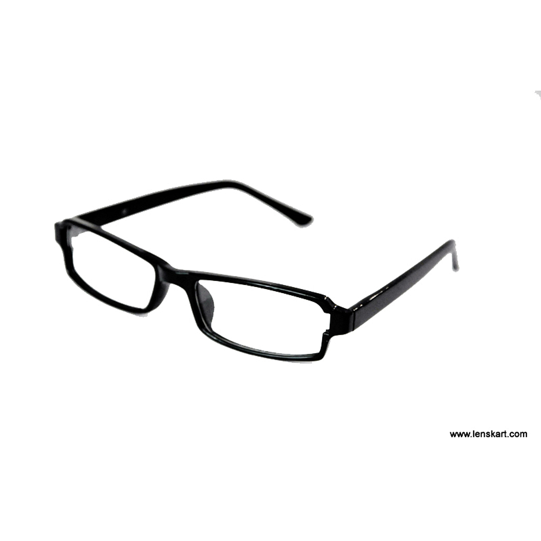 Lenskart Black Full Rim Rectangle left side