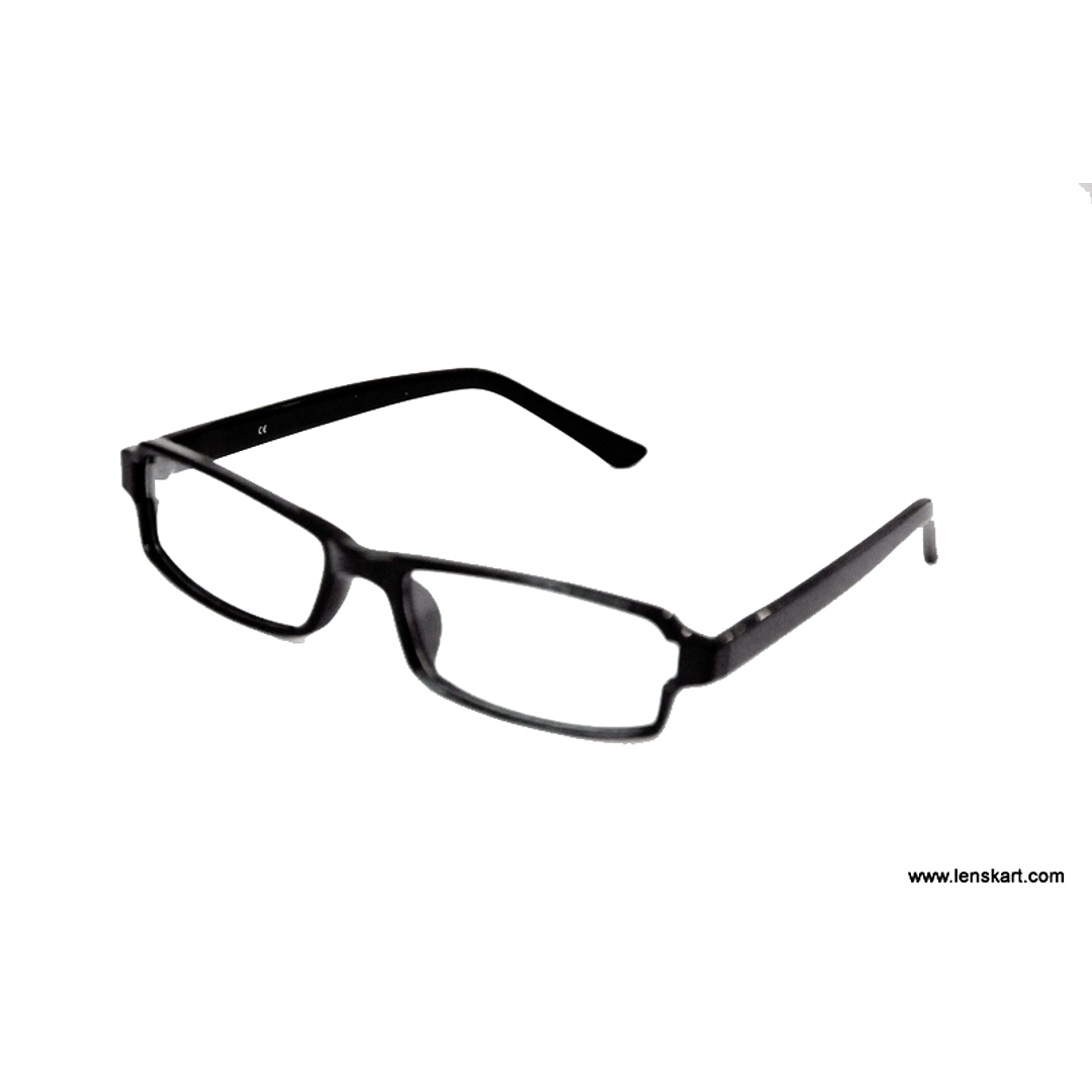 Lenskart Black Full Rim Rectangle left side