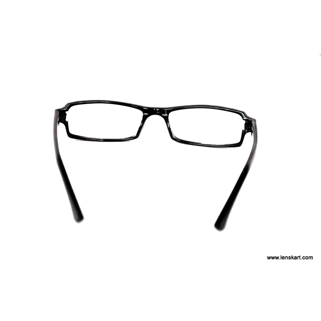 Lenskart Black Full Rim Rectangle left side
