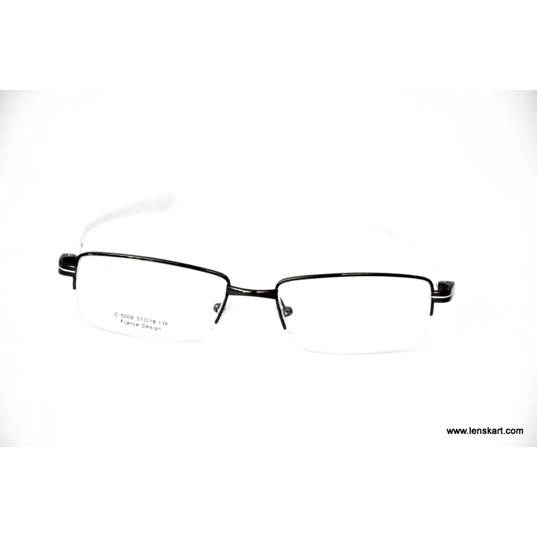 Lenskart  Half Rim Round left side