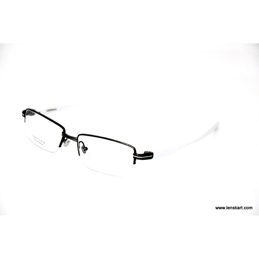 Lenskart  Half Rim Round left side