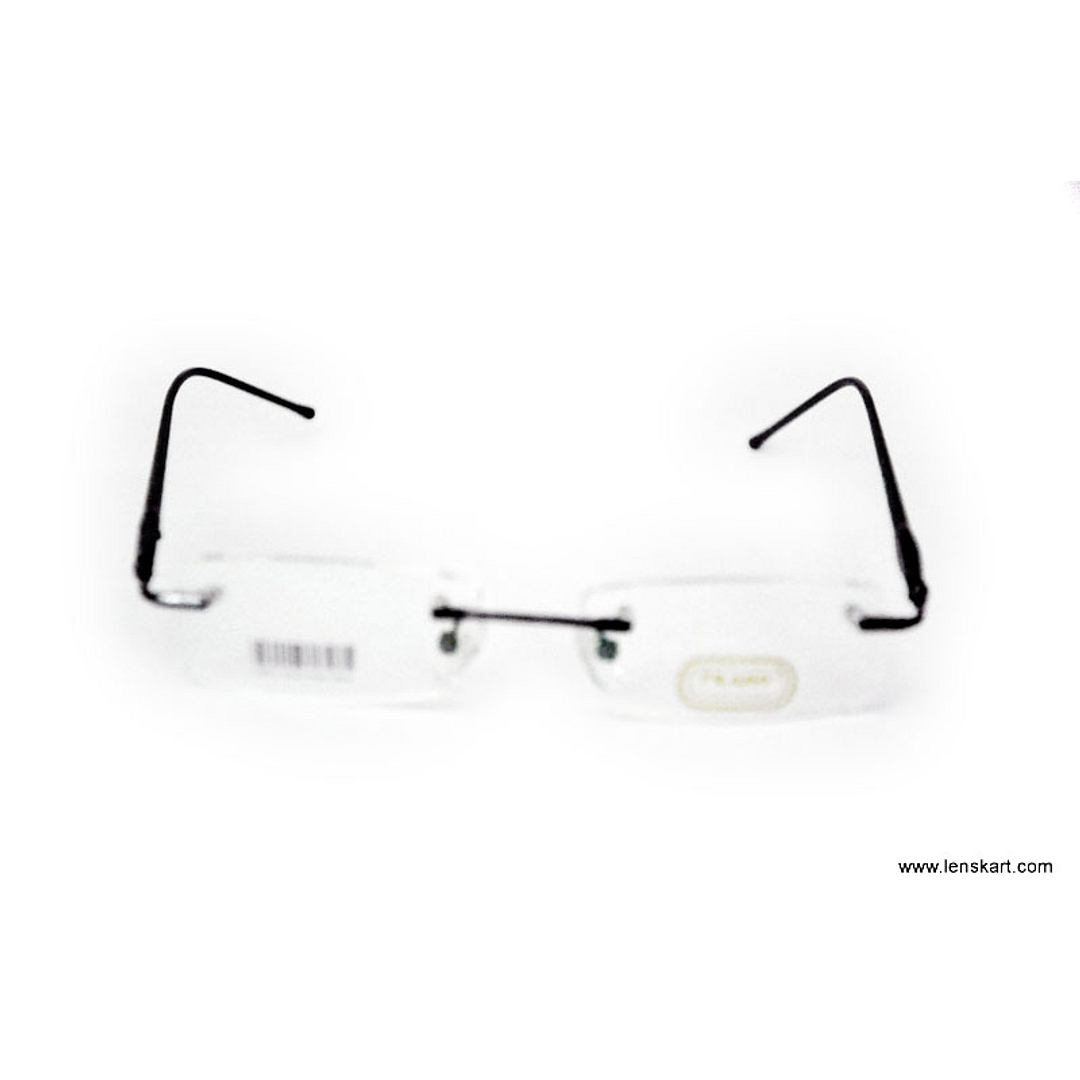 BRANDED Sky Blue Rimless Rectangle left side