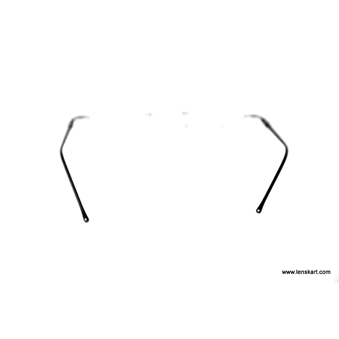 BRANDED Sky Blue Rimless Rectangle left side