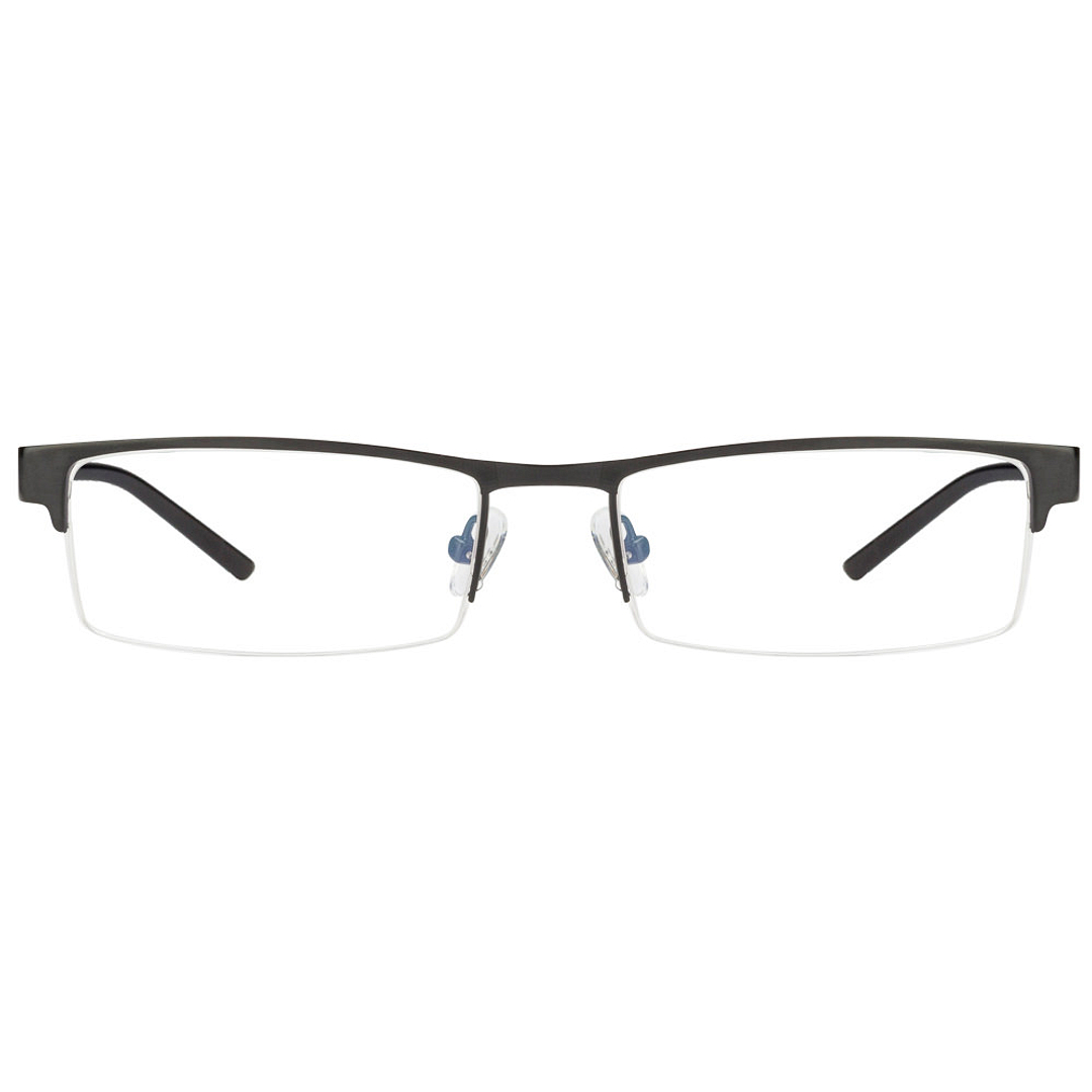 Vincent Chase Online Black Half Rim Rectangle left side