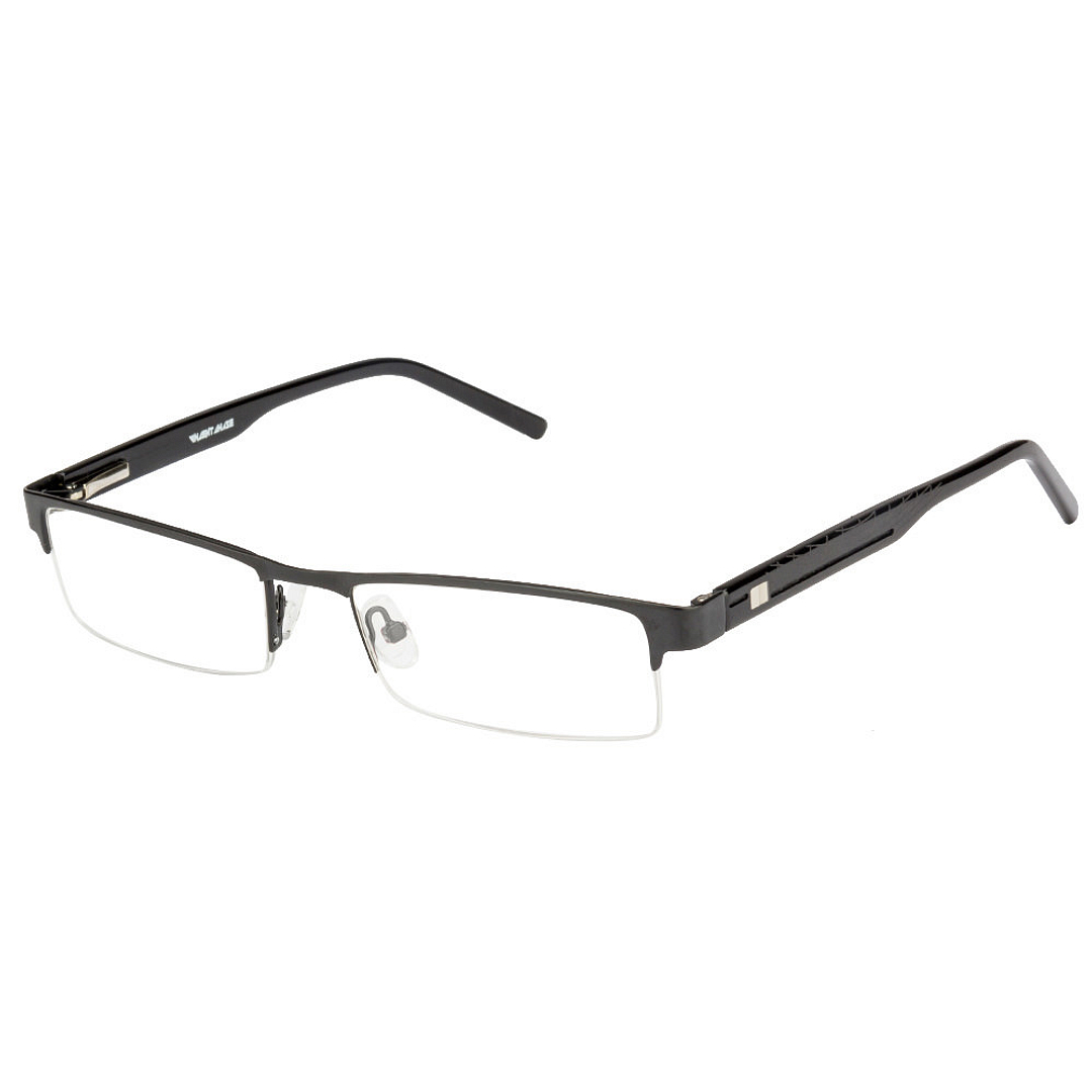 Vincent Chase Online Black Half Rim Rectangle left side