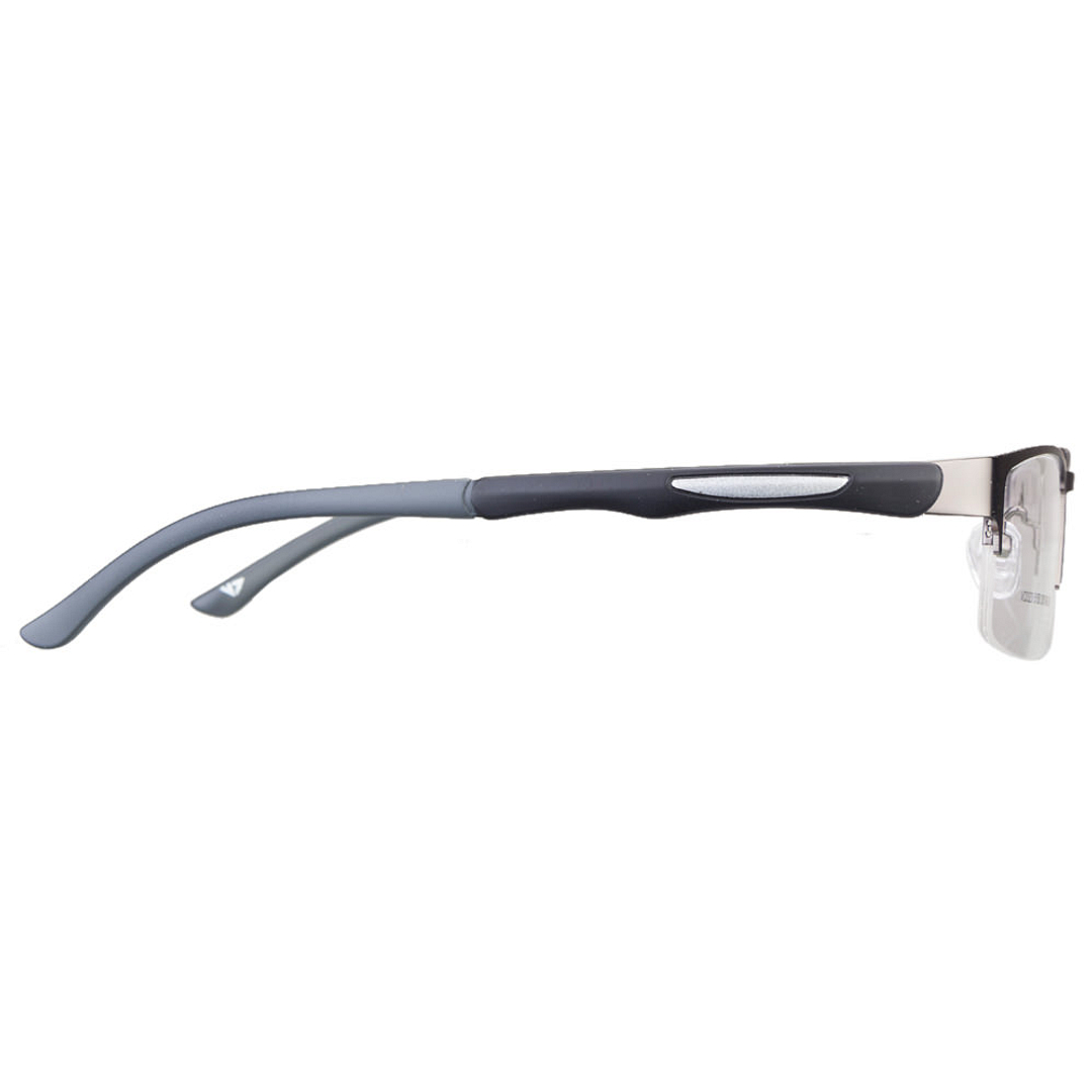 Lenskart Air Online Black Half Rim Rectangle left side