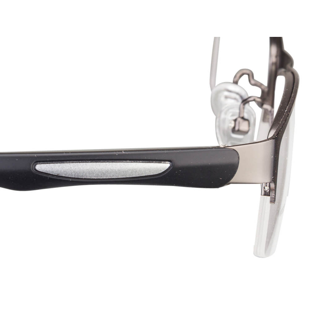 Lenskart Air Online Black Half Rim Rectangle left side