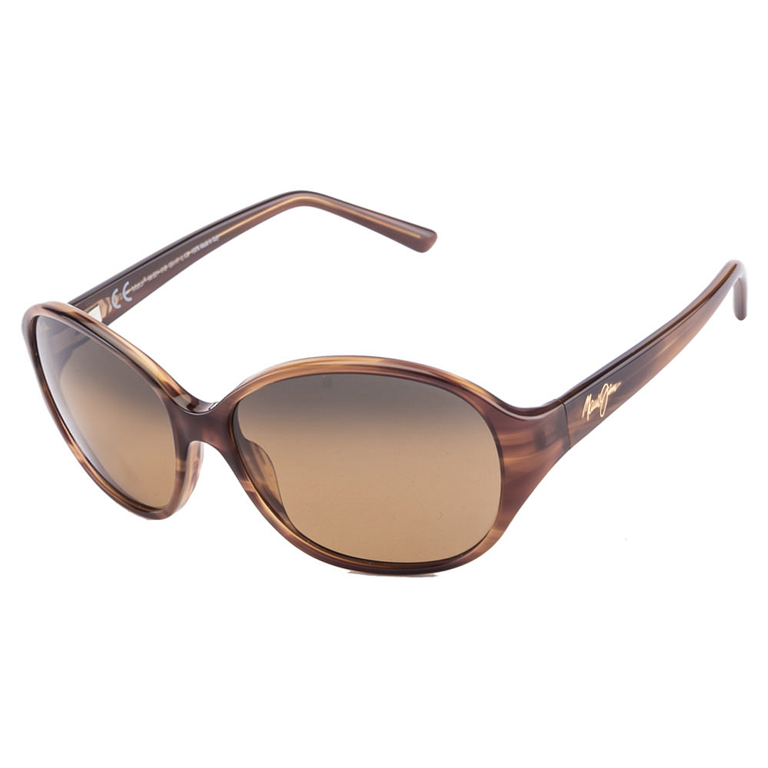 BRANDED Dark Brown Full Rim Oval right side