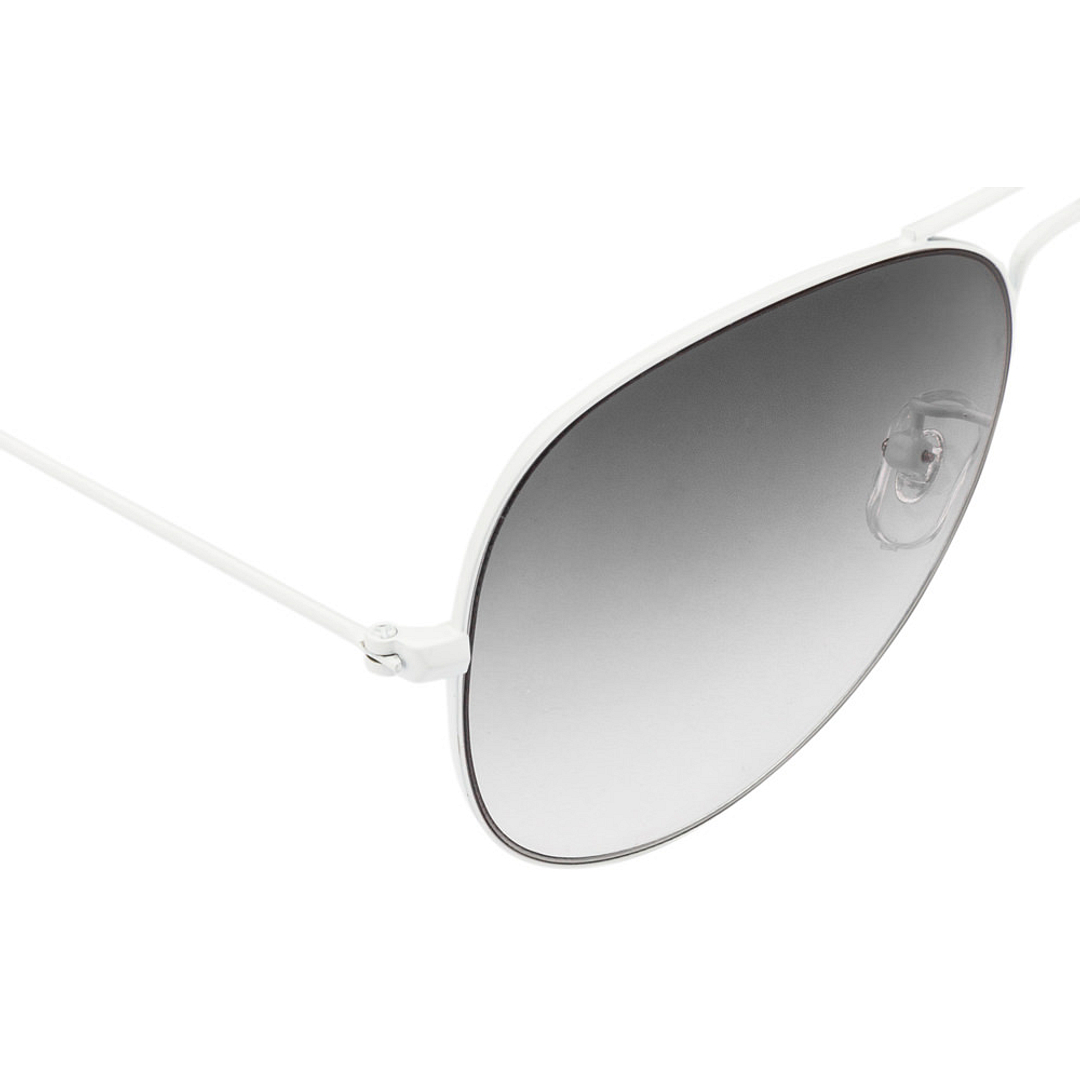 Vincent Chase Online White Full Rim Aviator right side