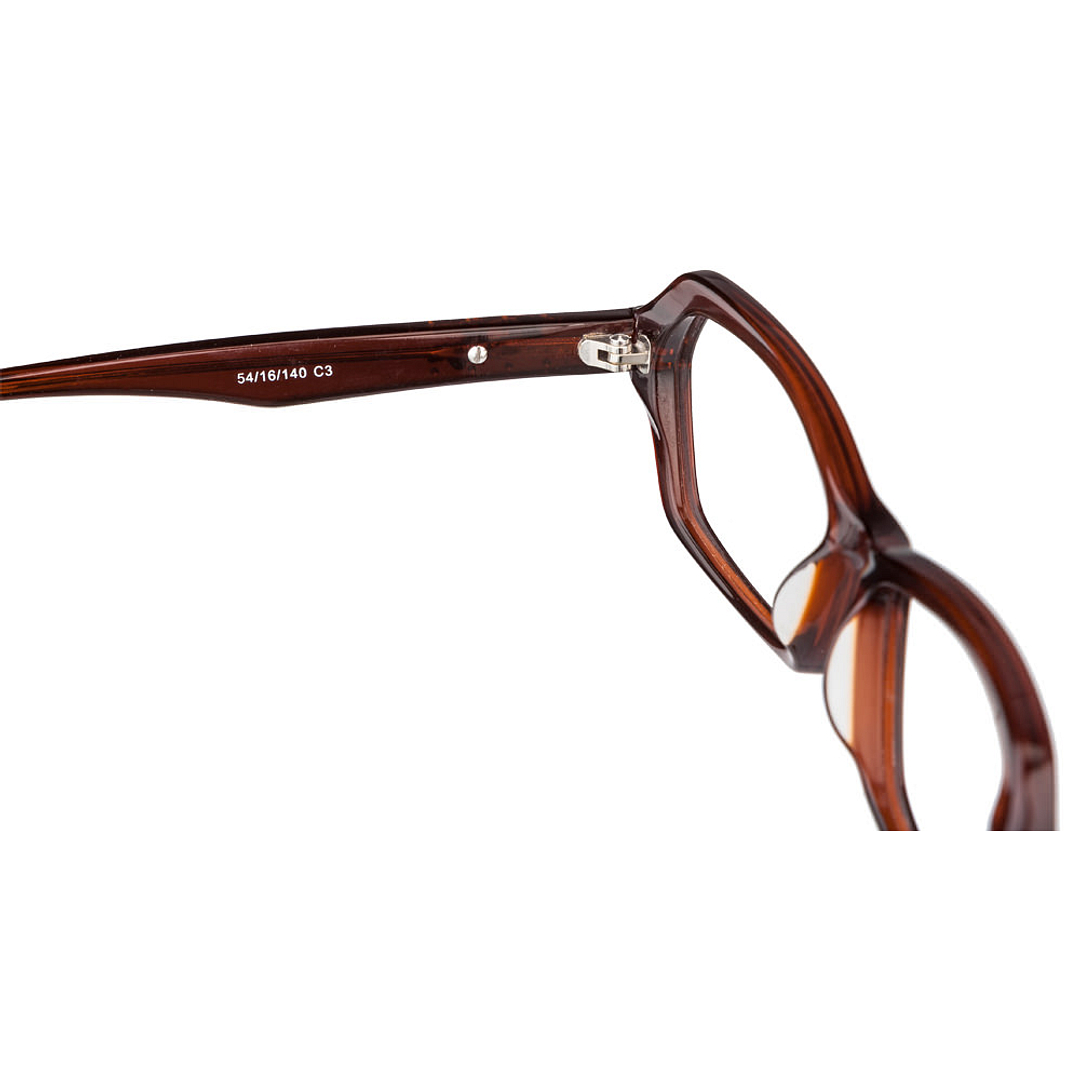 BRANDED  Full Rim Rectangle left side