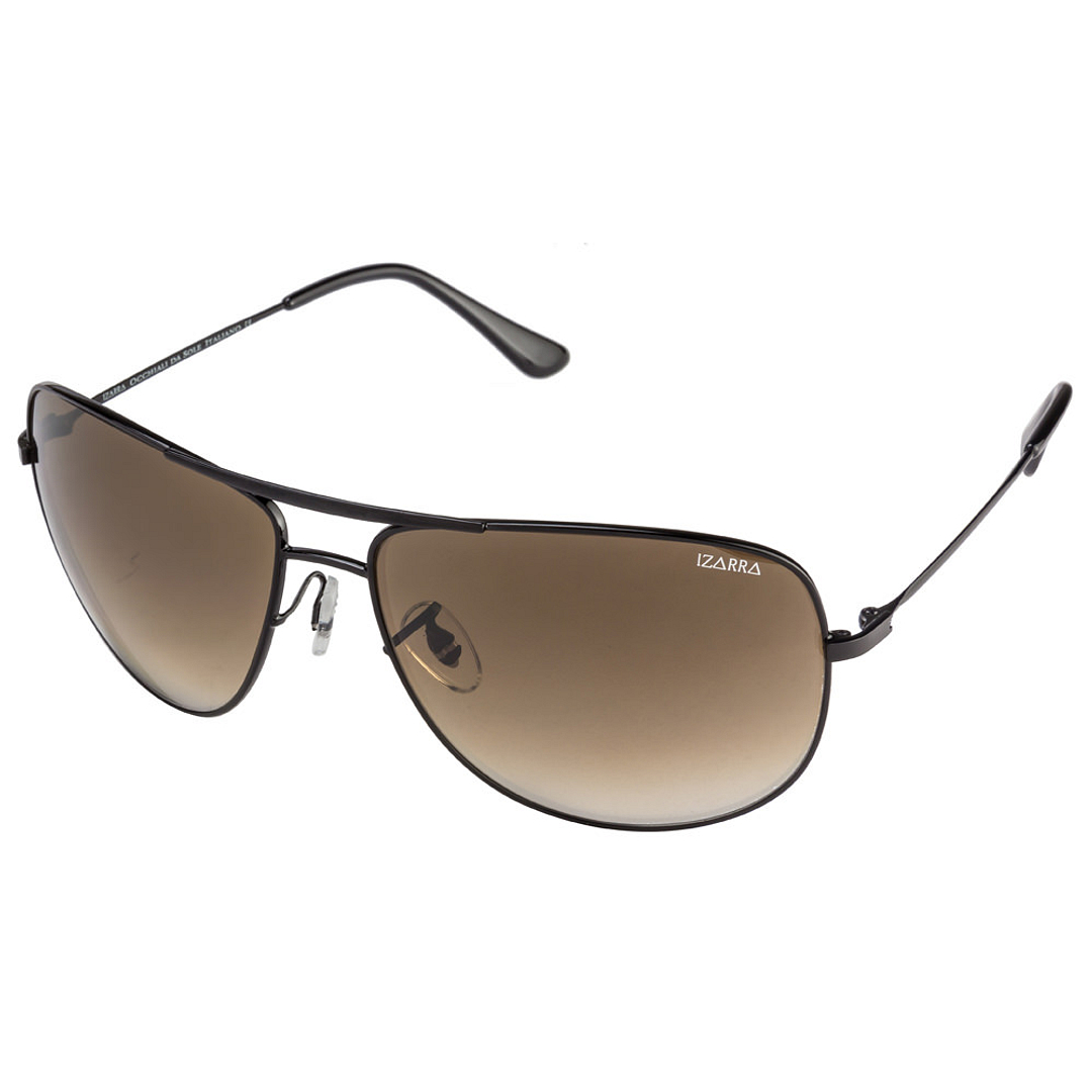 BRANDED Black Full Rim Aviator right side