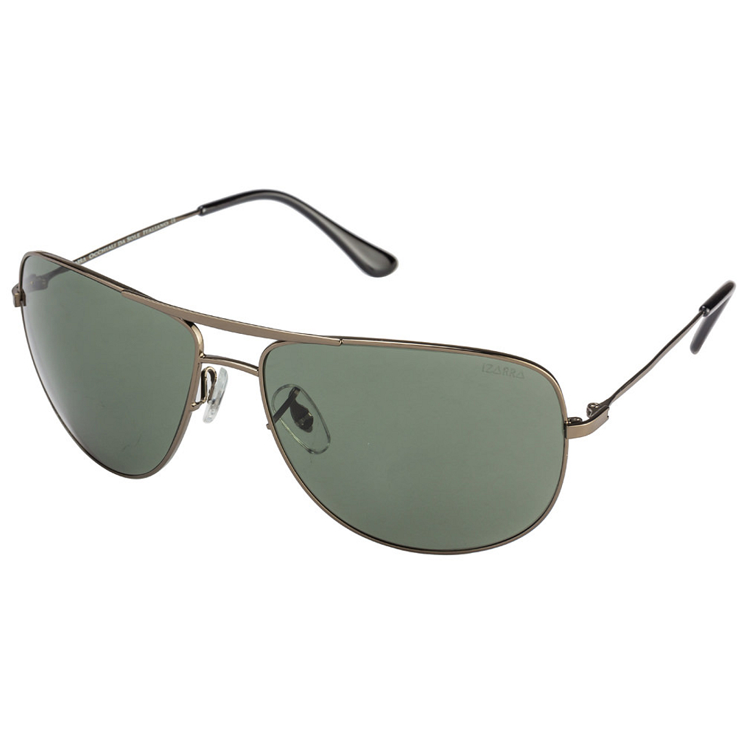 BRANDED Mid Gunmetal Full Rim Aviator right side