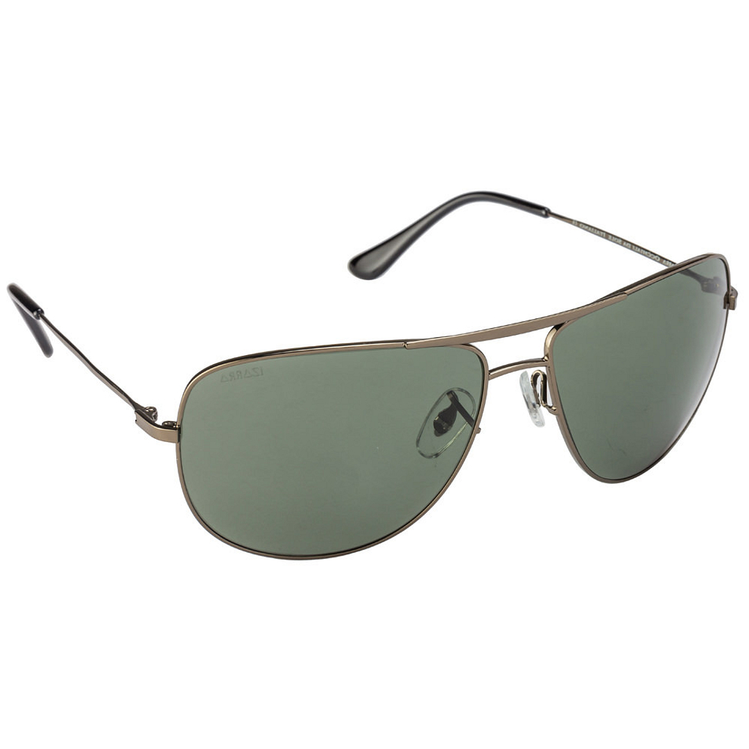 BRANDED Mid Gunmetal Full Rim Aviator right side
