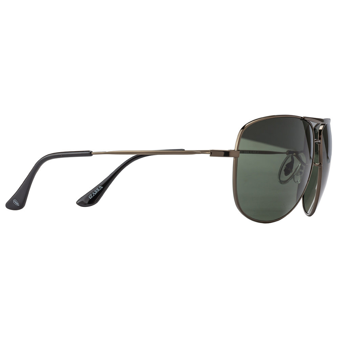 BRANDED Mid Gunmetal Full Rim Aviator right side