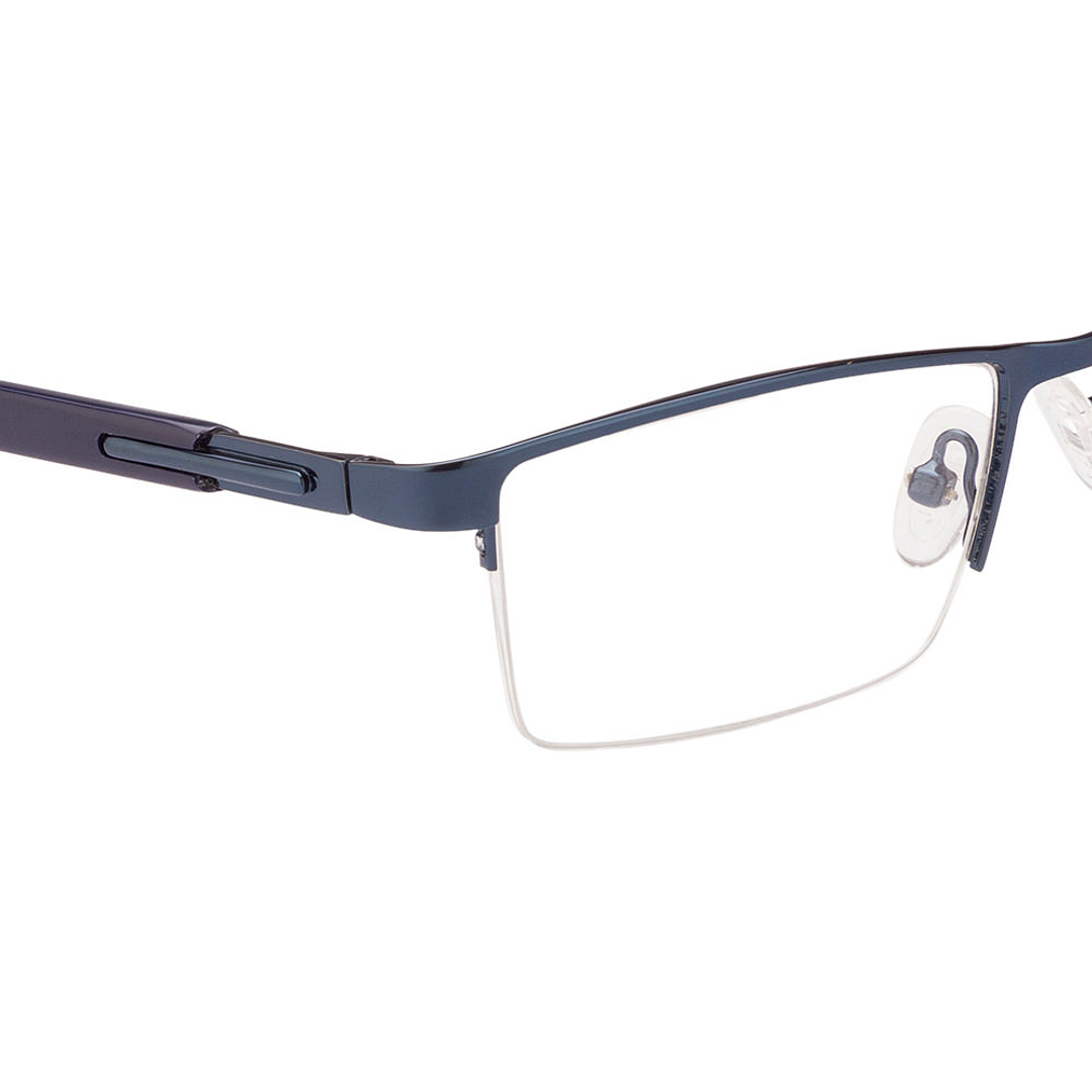 Vincent Chase Online Sky Blue Half Rim Rectangle left side