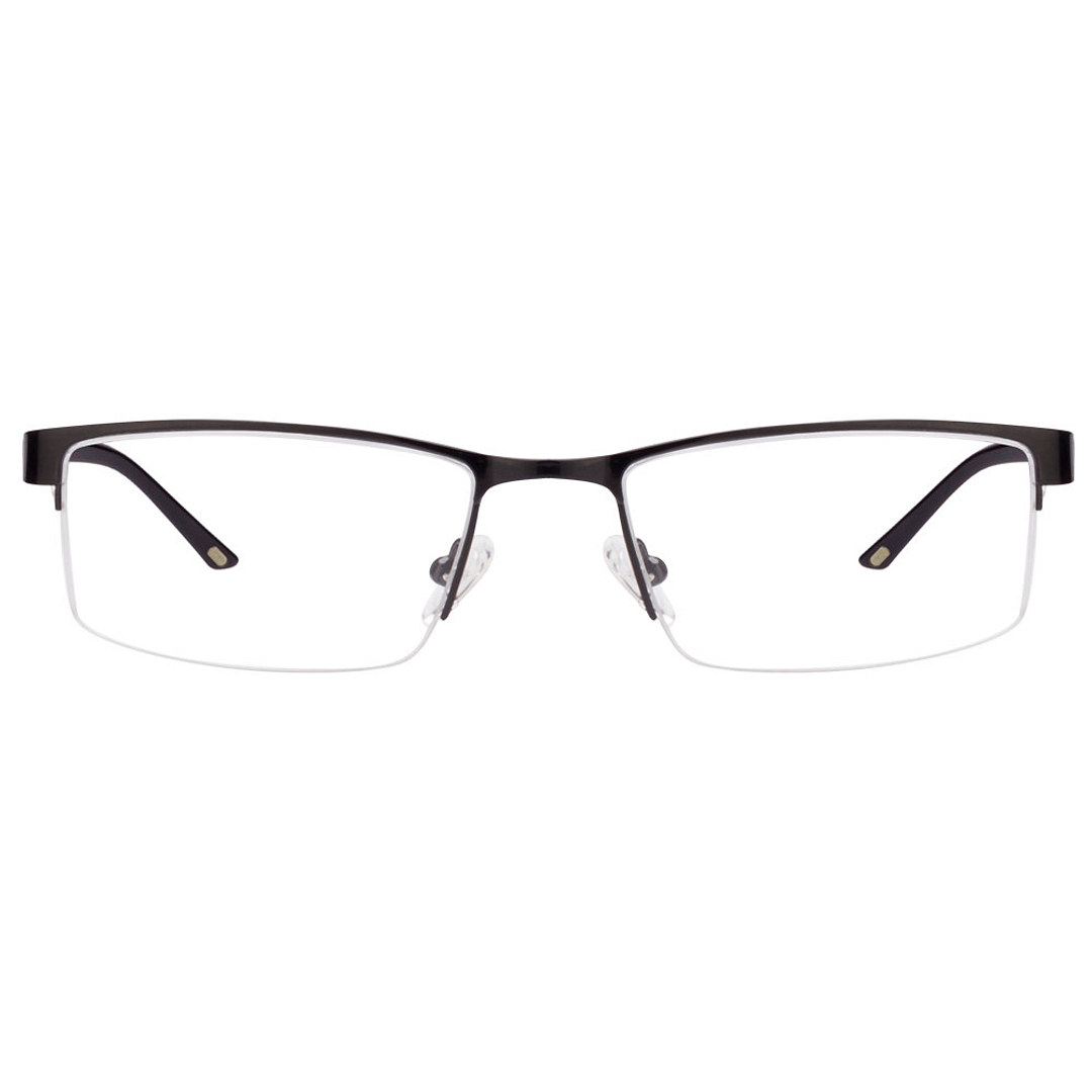 Vincent Chase Online Black Half Rim Rectangle left side