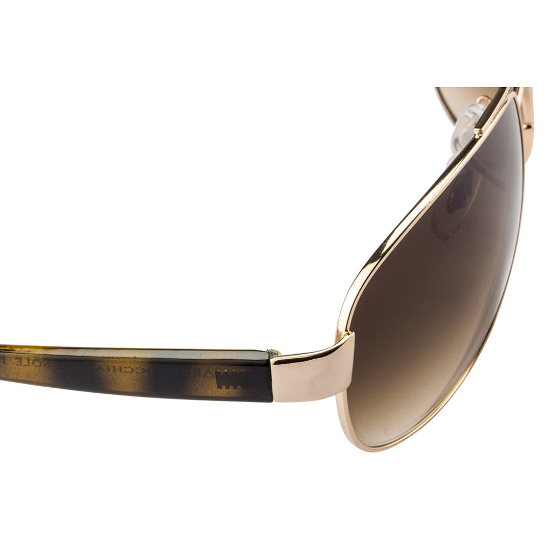 BRANDED Gold Full Rim Aviator right side