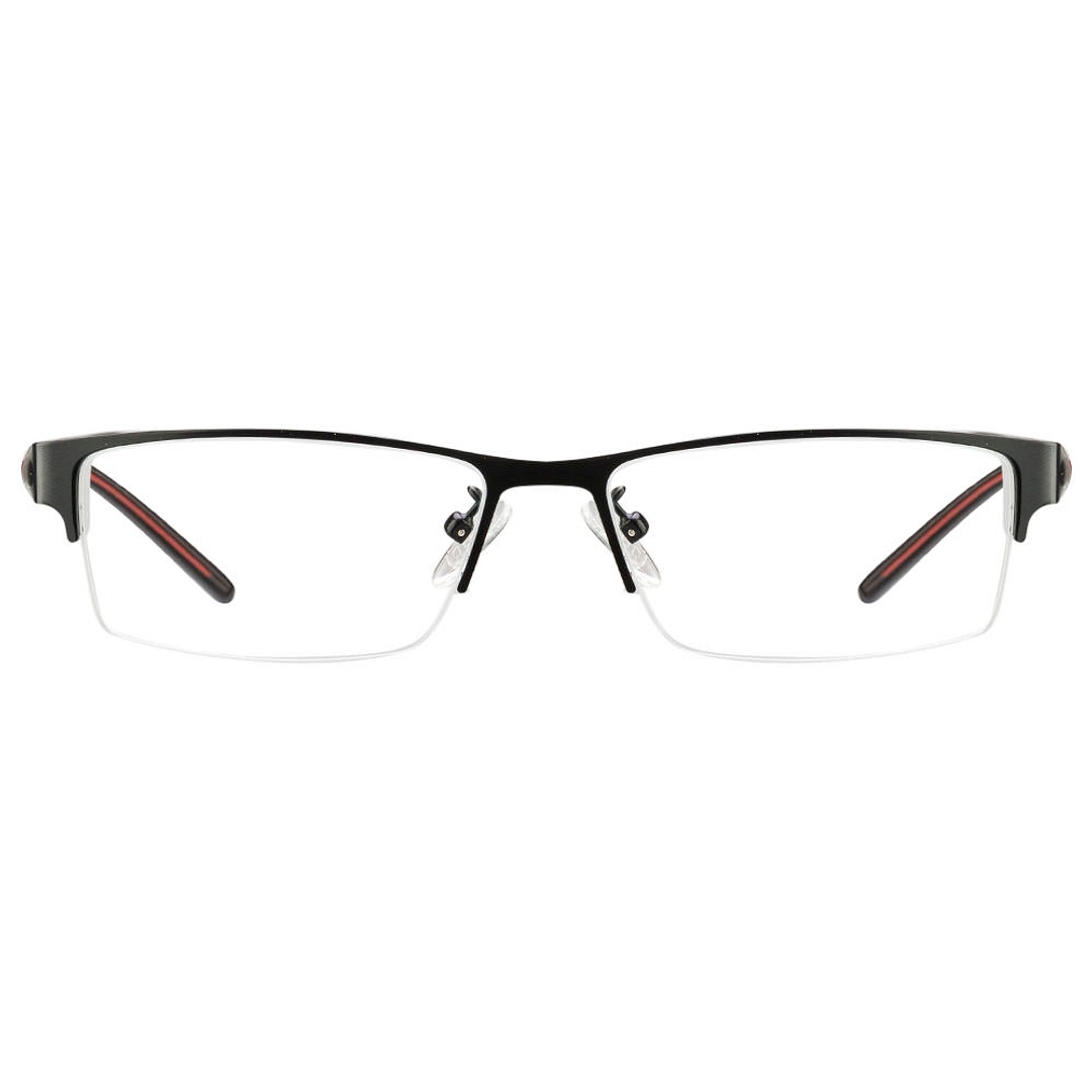 Lenskart Lenskart TOI Special: Black Pink Half Rim Rectangle Lenskart TOI Special OTHERS VC 2326- left side