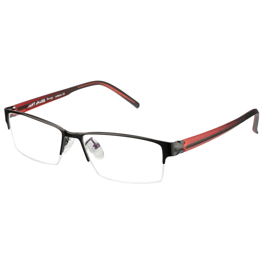 Lenskart Lenskart TOI Special: Black Pink Half Rim Rectangle Lenskart TOI Special OTHERS VC 2326- right side