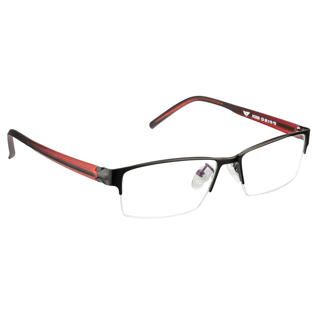 Lenskart Lenskart TOI Special: Black Pink Half Rim Rectangle Lenskart TOI Special OTHERS VC 2326- left side