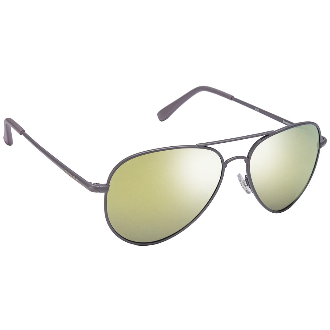 Polaroid Light Grey Full Rim Aviator right side
