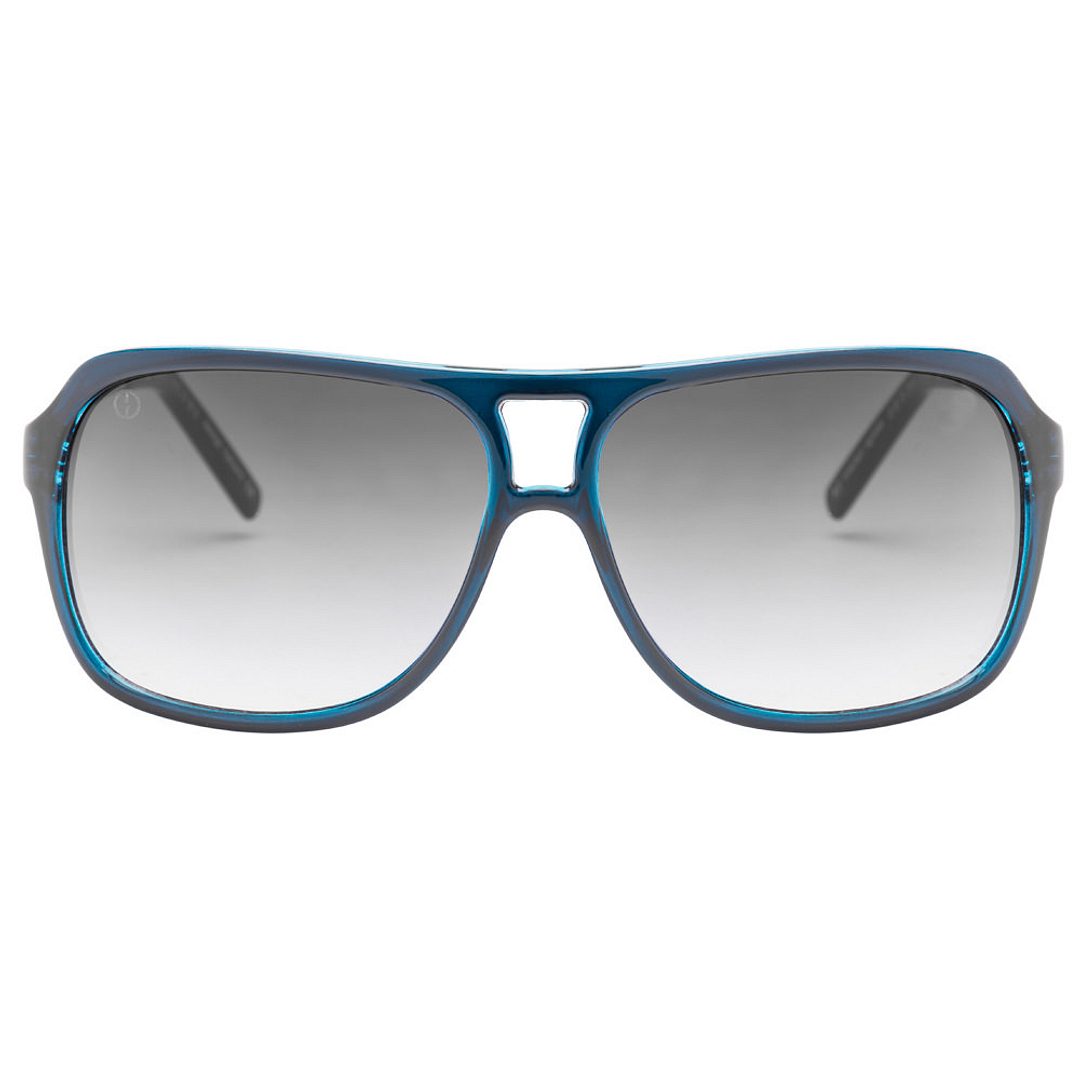 John Jacobs Computer Glasses Sky Blue Full Rim Square left side