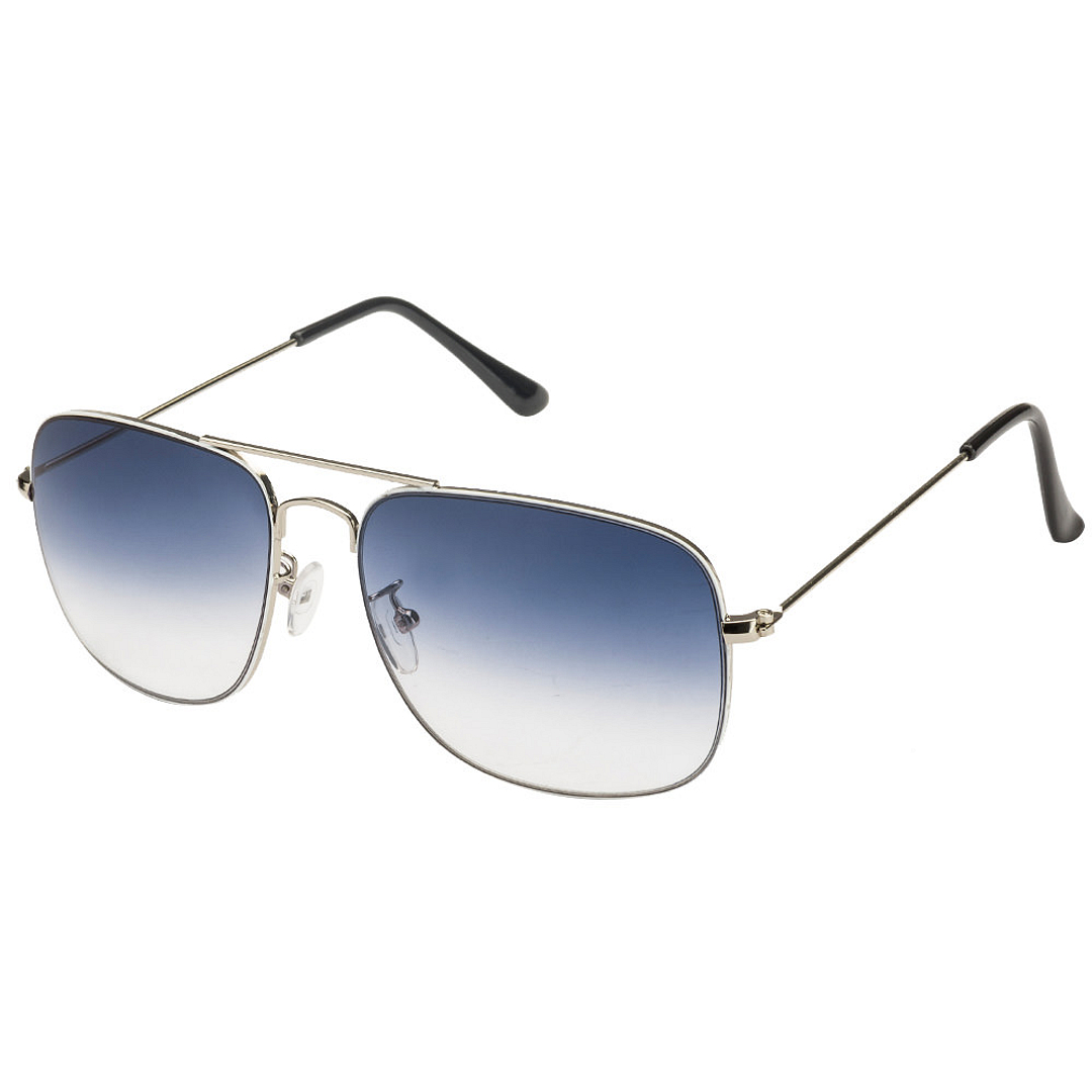 BRANDED Silver Full Rim Rectangle right side