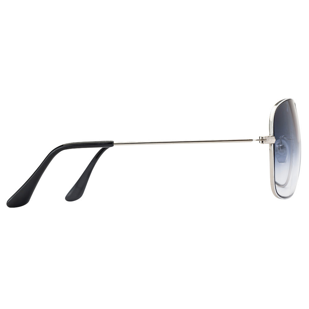 BRANDED Silver Full Rim Rectangle right side
