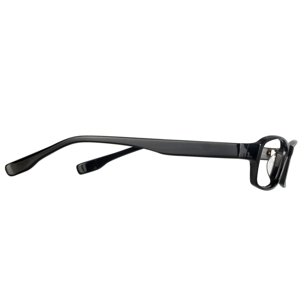 BRANDED Black Full Rim Rectangle right side