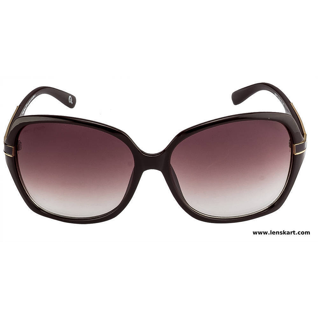 BRANDED Dark Brown Full Rim Round right side