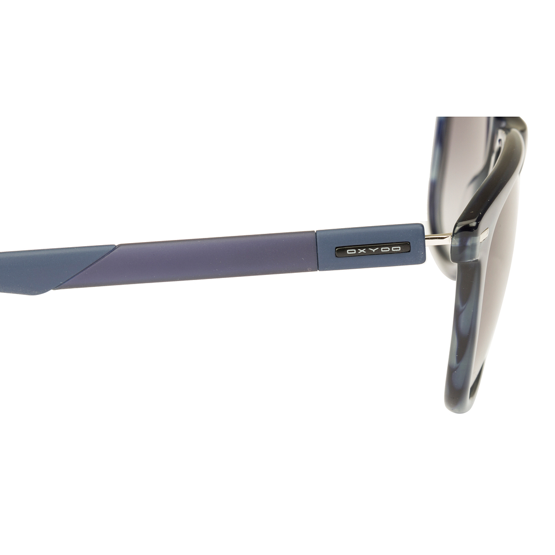 OXYDO Sky Blue Full Rim Square left side