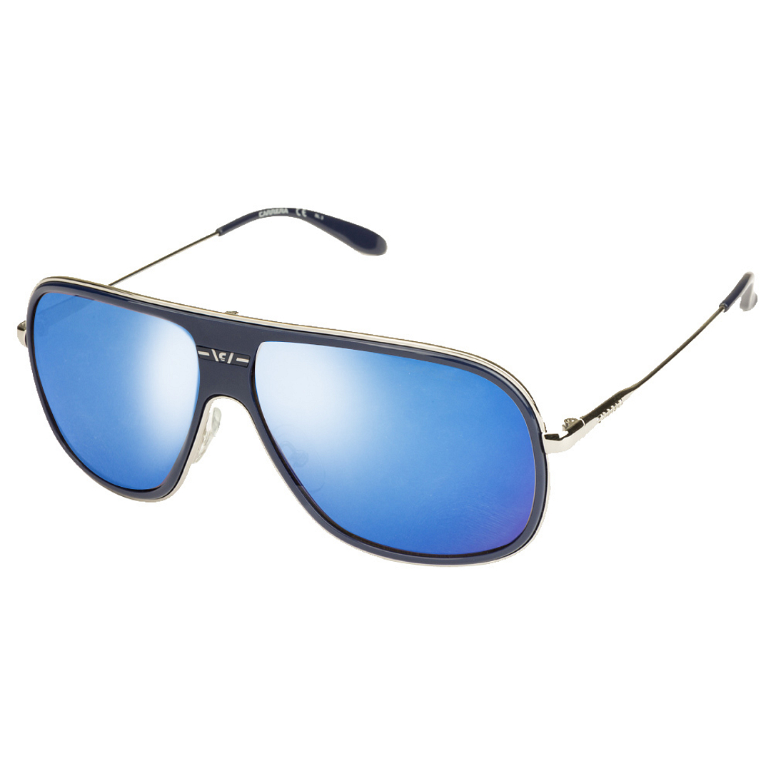 BRANDED Silver Full Rim Aviator right side