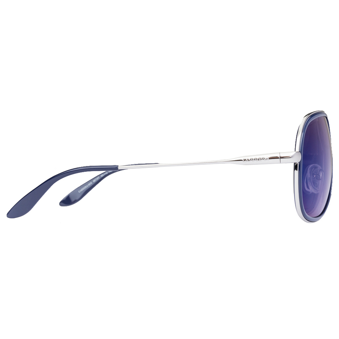 BRANDED Silver Full Rim Aviator right side