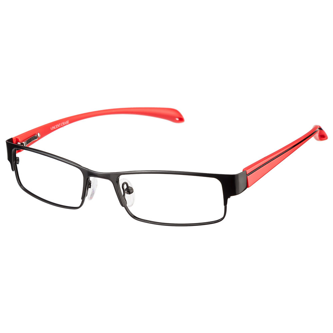 Vincent Chase Online Red Full Rim Rectangle left side