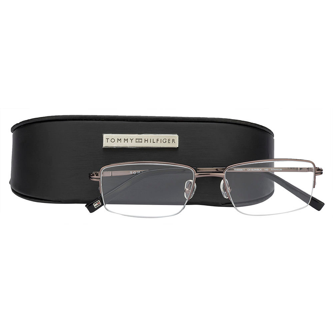 Buy Tommy Hilfiger TH5598 Medium Size-53 Gunmetal Unisex