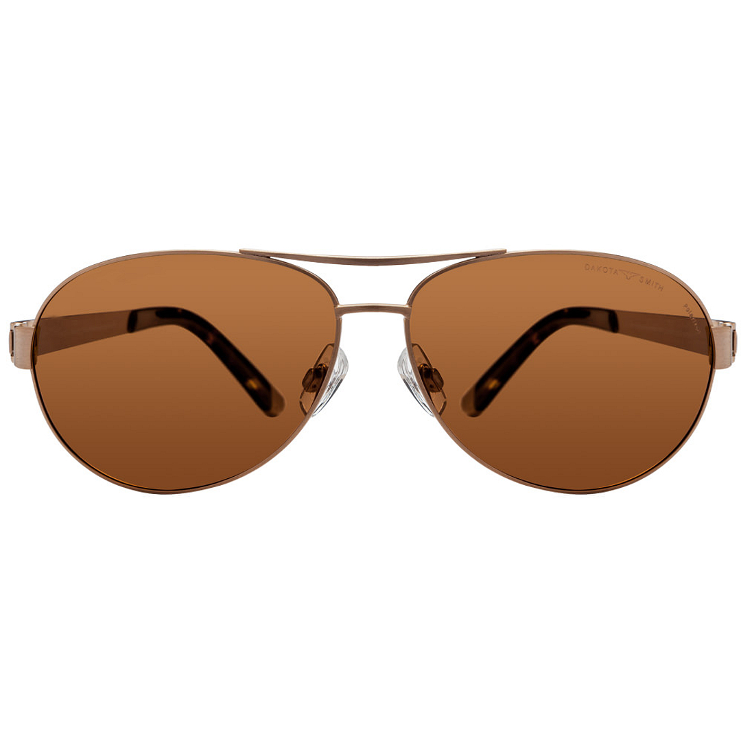 BRANDED Gold Full Rim Aviator left side