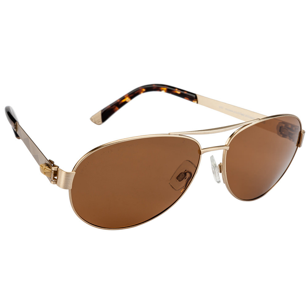 BRANDED Gold Full Rim Aviator right side
