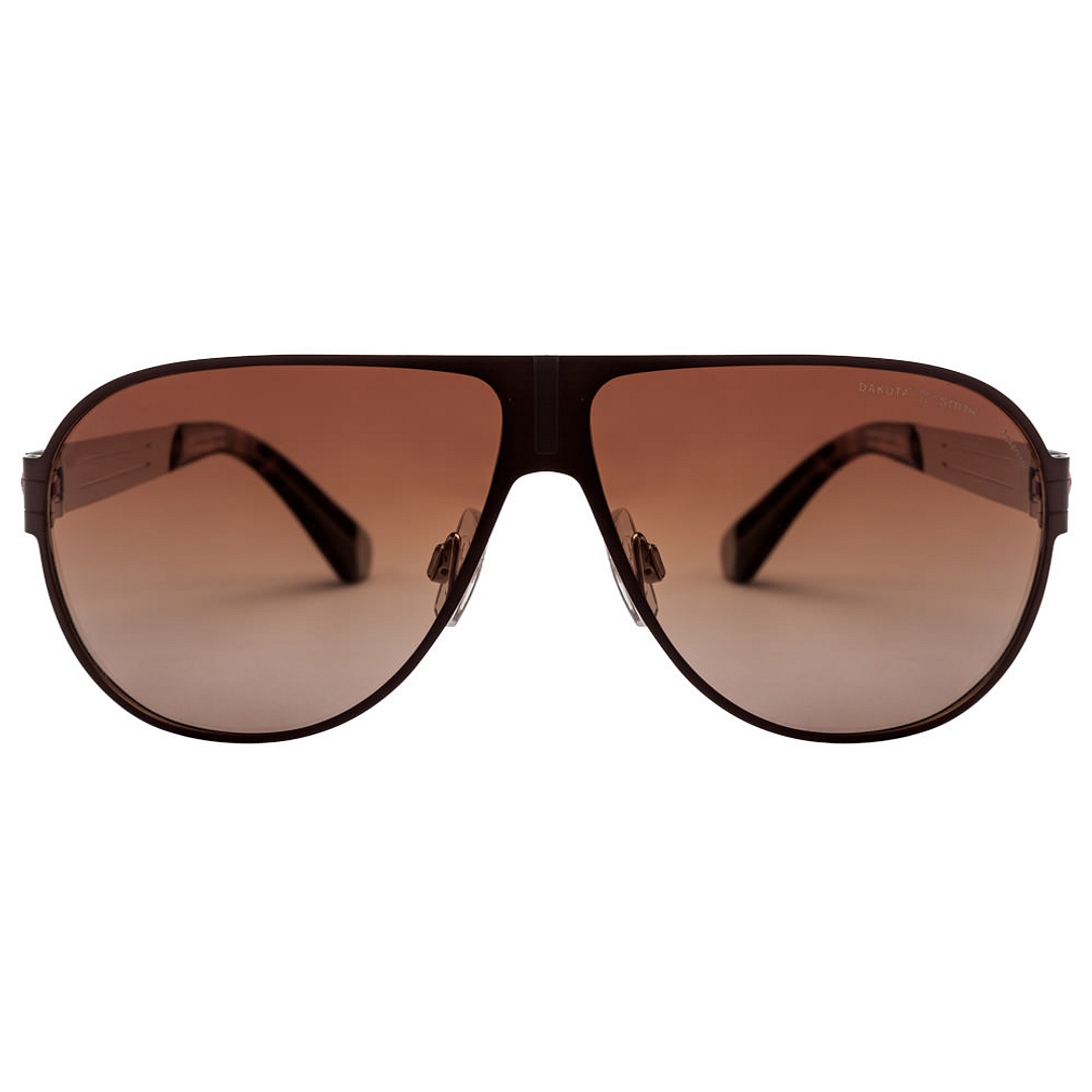 BRANDED  Full Rim Aviator left side