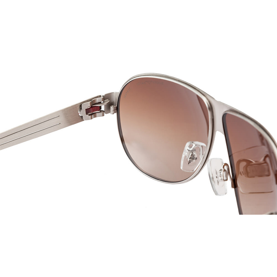 BRANDED  Full Rim Aviator left side