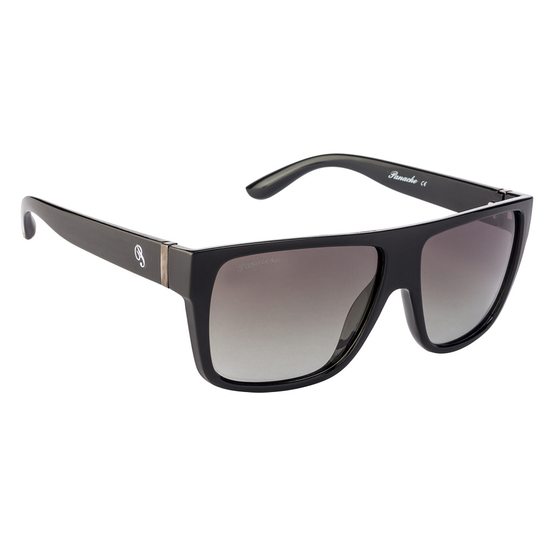 Panache Black Full Rim Square left side